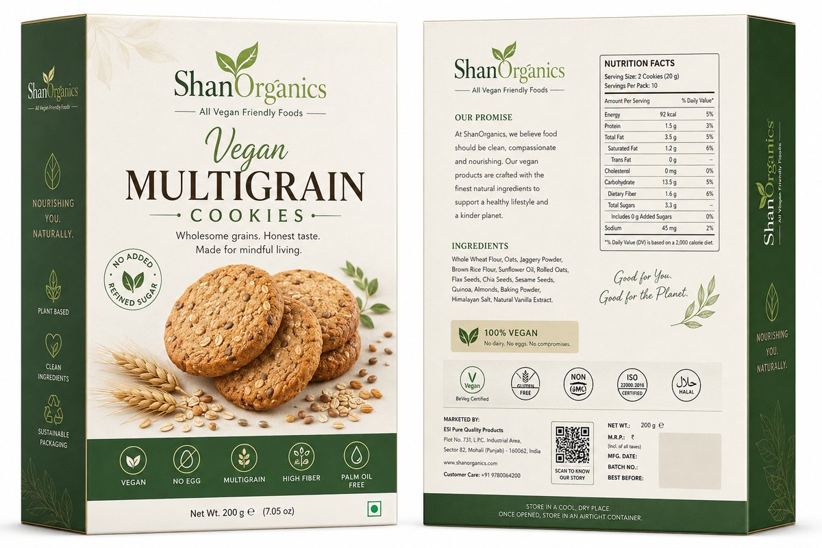 Multigrain Healthy Cookies 200 g